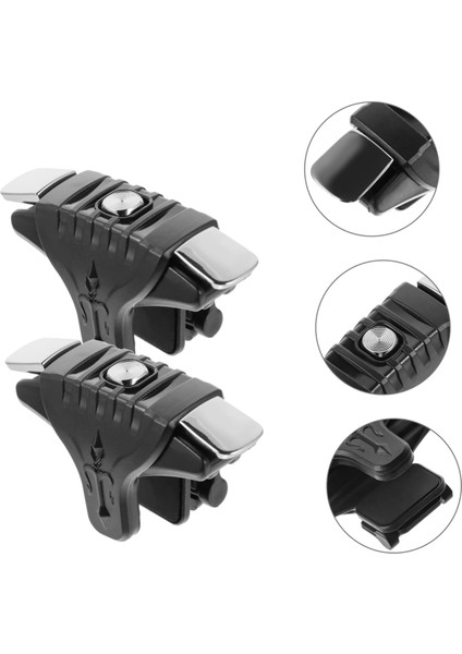 Mobil Oyun Tetik Oyun Denetleyicisi Gamepad Kaymaz Oyunlar Joystick Siyah Parmak Ucu Pubg