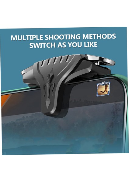 Mobil Oyun Tetik Oyun Denetleyicisi Gamepad Kaymaz Oyunlar Joystick Siyah Parmak Ucu Pubg modelleri