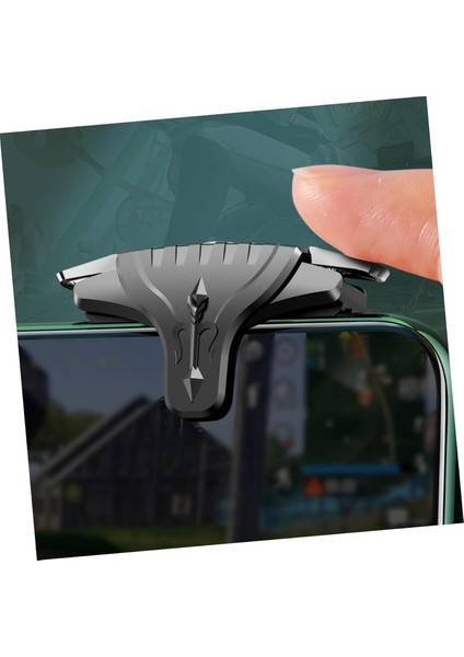 Mobil Oyun Tetik Oyun Denetleyicisi Gamepad Kaymaz Oyunlar Joystick Siyah Parmak Ucu Pubg fırsatları