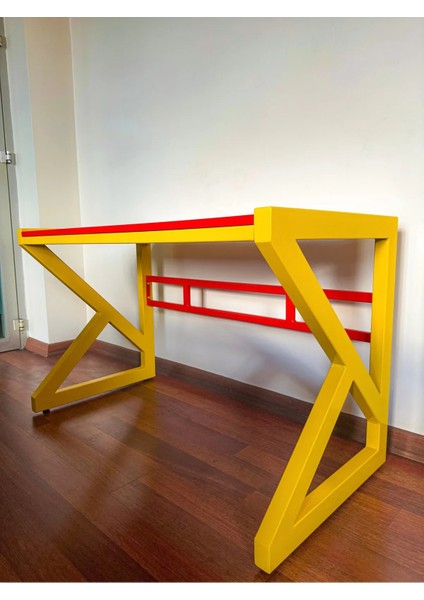 Metal Ayaklı Çalışma Masası Mdf - 120 cm