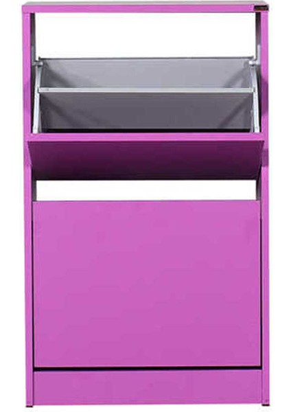 Adore Flat Duo 2 Katlı Ayakkabılık Dolabı - Mor modelleri