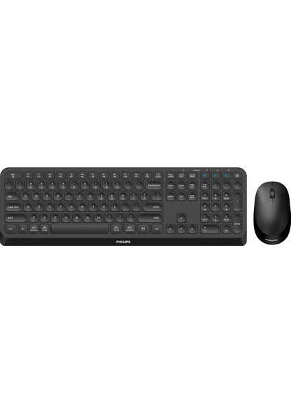 SPT6407 Bluetooth Kablosuz Türkçe Q Klavye Mouse Seti Siyah