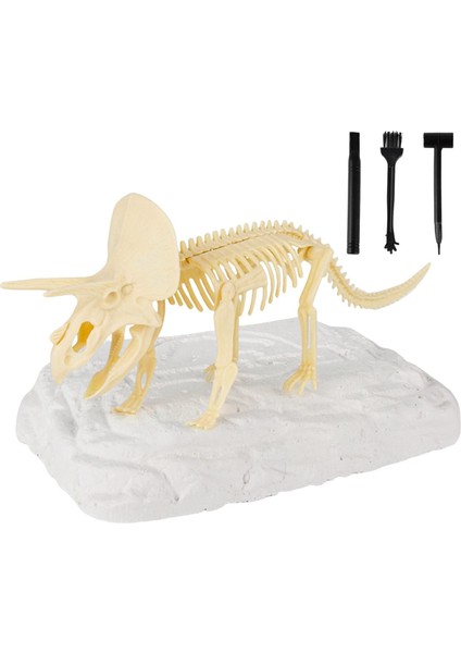Eğitici Dinozor Duyusal Kitleri Triceratops (Yurt Dışından)