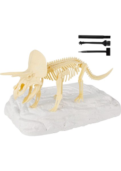 Eğitici Dinozor Duyusal Kitleri Triceratops (Yurt Dışından)