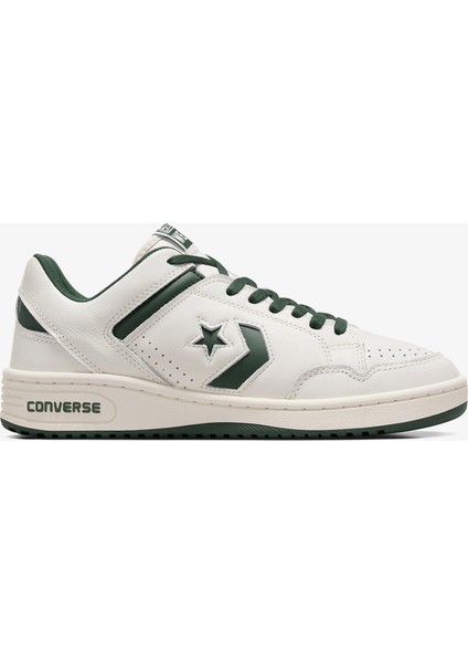 Weapon Unisex Yeşil Deri Sneaker