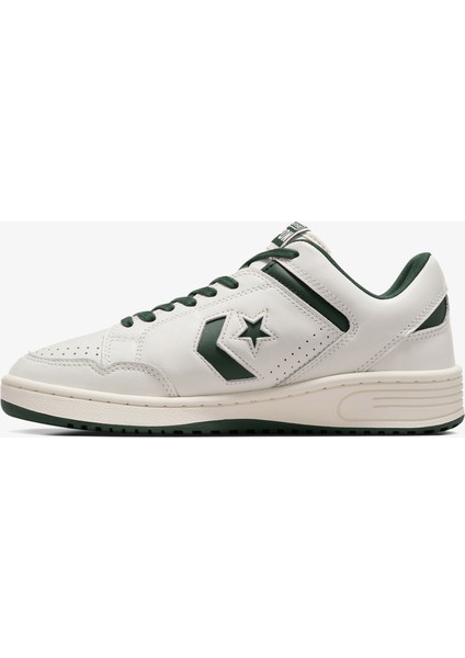 Weapon Unisex Yeşil Deri Sneaker indirimleri