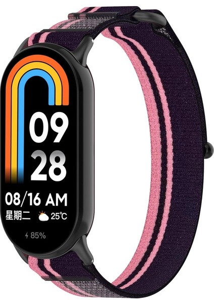 Xiaomi Mi Band 8 Için Naylon Saat Kayışı (Yurt Dışından)