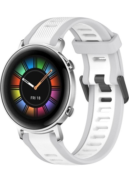 Huawei Watch Gt3 42MM Için 20MM Silikon Saat Kayışı (Yurt Dışından)