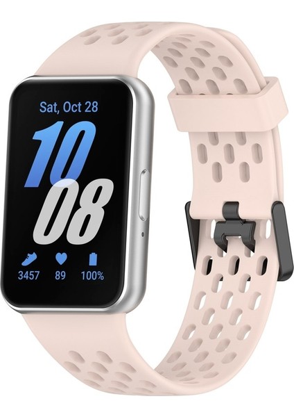 Samsung Galaxy Fit 3 Için Çift Tokalı Silikon Kayış (Yurt Dışından)