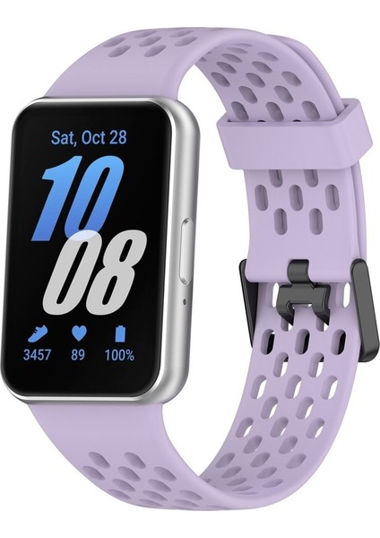 Samsung Galaxy Fit 3 Için Çift Tokalı Silikon Kayış (Yurt Dışından)