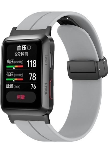 Huawei Watch D Için Manyetik Toka Silikon Kayış (Yurt Dışından) fiyatları