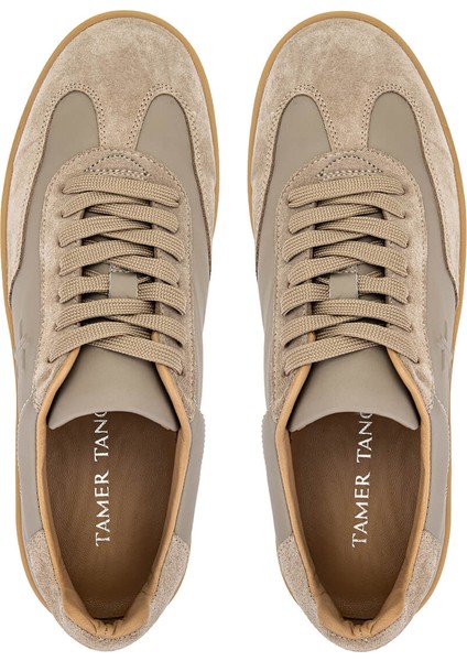 Erkek Hakiki Deri Vizon Sneakers & Spor Ayakkabı 233 5100 Erk Ayk Y25 Vızon Dr/suet