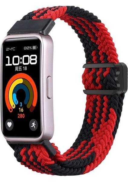Huawei Band 9/8 Için Manyetik Toka Naylon Kayış (Yurt Dışından)