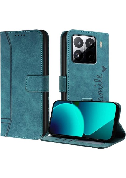 Xiaomi 15 Pro Klasik Tasarım Deri Cüzdan Manyetik Kapatma Flip Kılıf Kickstand Kart Tutucu Yuvası Darbeye Dayanıklı Koruyucu Kapak (Yurt Dışından) indirimleri