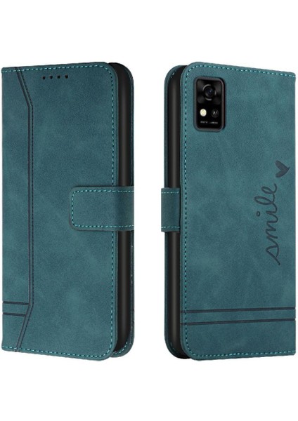 Zte Blade A31 Klasik Tasarım Deri Cüzdan Manyetik Kapatma Flip Kılıf Kickstand Kart Tutucu Yuvası Darbeye Dayanıklı Koruyucu Kapak (Yurt Dışından) indirimleri
