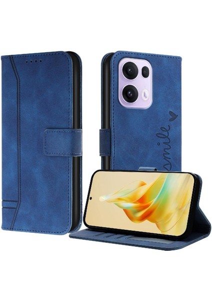 Oppo Reno 13 Pro 5g Klasik Tasarım Deri Cüzdan Manyetik Kapatma Flip Kılıf Kickstand Kart Tutucu Yuvası Darbeye Dayanıklı Koruyucu Kapak (Yurt Dışından)