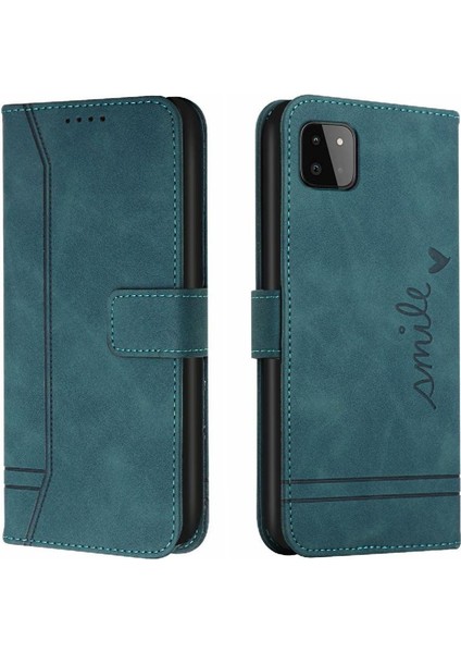 Samsung Galaxy A22 5g Klasik Tasarım Deri Cüzdan Manyetik Kapatma Flip Kılıf Kickstand Kart Tutucu Yuvası Darbeye Dayanıklı Koruyucu Kapak (Yurt Dışından) indirimleri