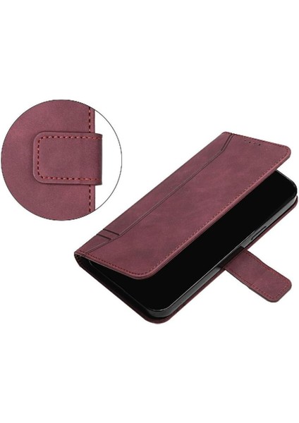 Samsung Galaxy S20 Plus Klasik Tasarım Deri Cüzdan Manyetik Kapatma Flip Kılıf Kickstand Kart Tutucu Yuvası Darbeye Dayanıklı Koruyucu Kapak (Yurt Dışından) fırsatları