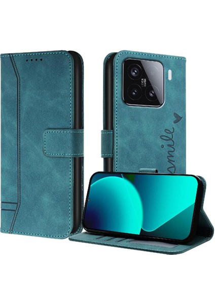 Xiaomi 15 Klasik Tasarım Deri Cüzdan Manyetik Kapatma Flip Kılıf Kickstand Kart Tutucu Yuvası Darbeye Dayanıklı Koruyucu Kapak (Yurt Dışından) indirimleri