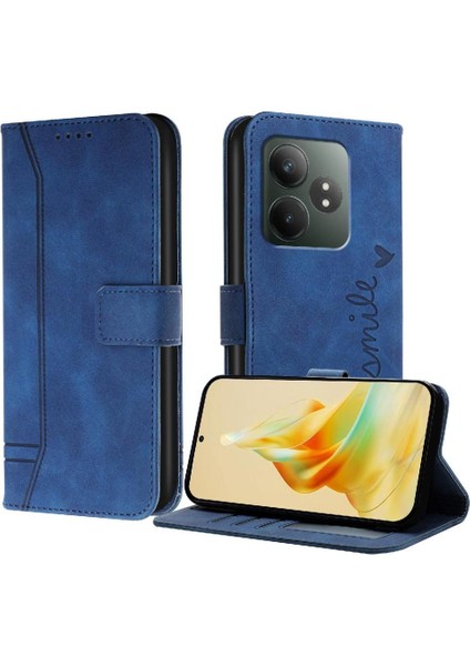 Realme Gt 6t Klasik Tasarım Deri Cüzdan Manyetik Kapatma Flip Kılıf Kickstand Kart Tutucu Yuvası Darbeye Dayanıklı Koruyucu Kapak (Yurt Dışından) indirimleri