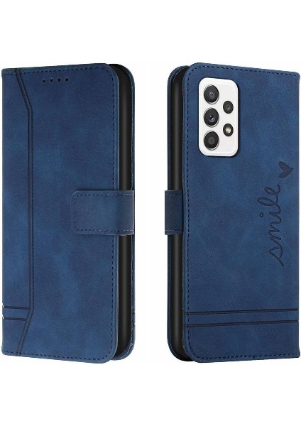 Samsung Galaxy A52/A52S Klasik Tasarım Deri Cüzdan Manyetik Kapatma Flip Kılıf Kickstand Kart Tutucu Yuvası Darbeye Dayanıklı Koruyucu Kapak (Yurt Dışından) indirimleri