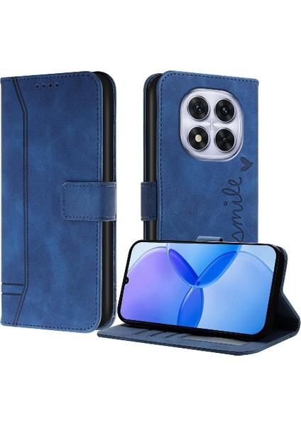 Xiaomi Redmi Note 14 Pro 4g Klasik Tasarım Deri Cüzdan Manyetik Kapatma Flip Kılıf Kickstand Kart Tutucu Yuvası Darbeye Dayanıklı Koruyucu Kapak (Yurt Dışından)