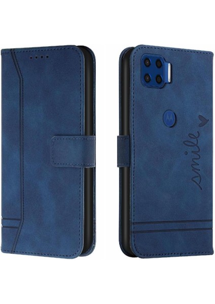 Motorola Moto G 5g Plus Klasik Tasarım Deri Cüzdan Manyetik Kapatma Flip Kılıf Kickstand Kart Tutucu Yuvası Darbeye Dayanıklı Koruyucu Kapak (Yurt Dışından) indirimleri