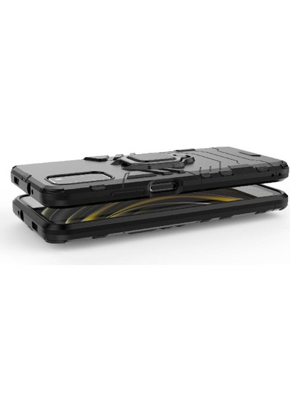 Halka Araba Montaj Kickstand Durumda Xiaomi Poco M3 Darbeye Metal Halka (Yurt Dışından) modelleri