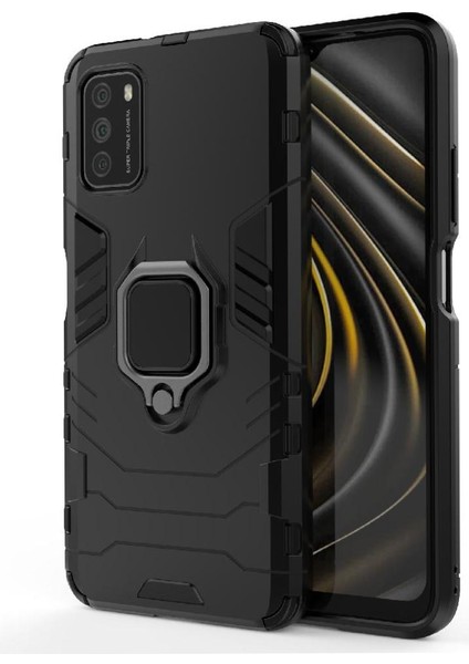 Halka Araba Montaj Kickstand Durumda Xiaomi Poco M3 Darbeye Metal Halka (Yurt Dışından) fırsatları