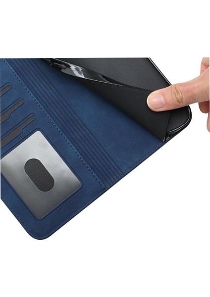 Oneplus Nord N10 5g Klasik Tasarım Deri Cüzdan Manyetik Kapatma Flip Kılıf Kickstand Kart Tutucu Yuvası Darbeye Dayanıklı Koruyucu Kapak (Yurt Dışından) fırsatları