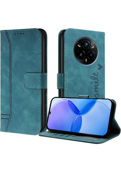 Realme 14 Pro Plus Klasik Tasarım Deri Cüzdan Manyetik Kapatma Flip Kılıf Kickstand Kart Tutucu Yuvası Darbeye Dayanıklı Koruyucu Kapak (Yurt Dışından)