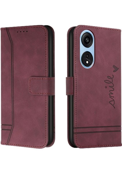 Oppo Reno 8t 5g Klasik Tasarım Deri Cüzdan Manyetik Kapatma Flip Kılıf Kickstand Kart Tutucu Yuvası Darbeye Dayanıklı Koruyucu Kapak (Yurt Dışından) fiyatları