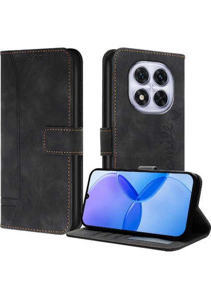 Xiaomi Poco X7 5g Klasik Tasarım Deri Cüzdan Manyetik Kapatma Flip Kılıf Kickstand Kart Tutucu Yuvası Darbeye Dayanıklı Koruyucu Kapak (Yurt Dışından)