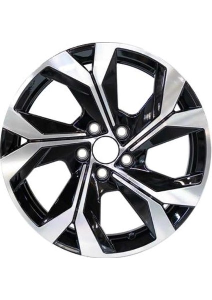 -S1026-01 7.0X17" -4X100 ET35 67.1 Deep Black Diamond Gloss Jant (4 Adet)