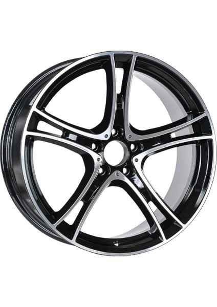 -19247-10 9.0X19" -5X120 ET45 66.6 Black Diamond Jant (4 Adet)