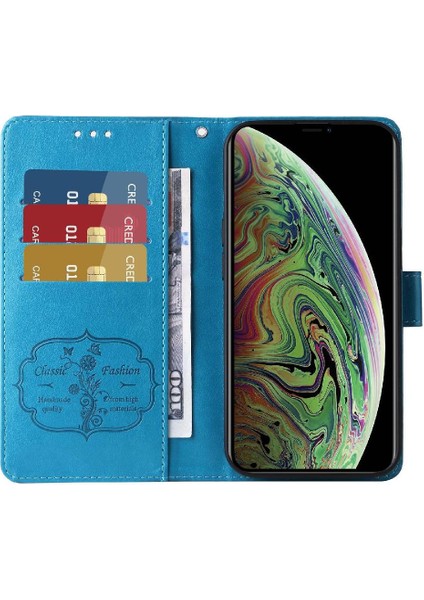 Iphone Xs Max Deri Flip Kart Yuvaları Çiçek Için Flip Case (Yurt Dışından) indirimleri