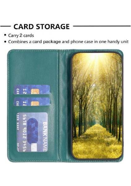IPhone 7/8 Için Flip Case Manyetik Kapatma Cüzdan Tam Koruma Kartı (Yurt Dışından)