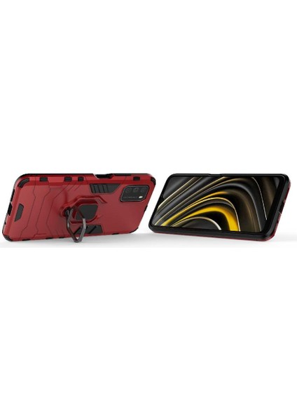 Halka Araba Montaj Kickstand Durumda Xiaomi Poco M3 Darbeye Metal Halka (Yurt Dışından) fiyatları