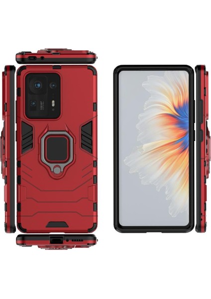 Halka Araba Montaj Kickstand Vaka Xiaomi Mix 4 Darbeye Metal Halka Sınıf (Yurt Dışından)