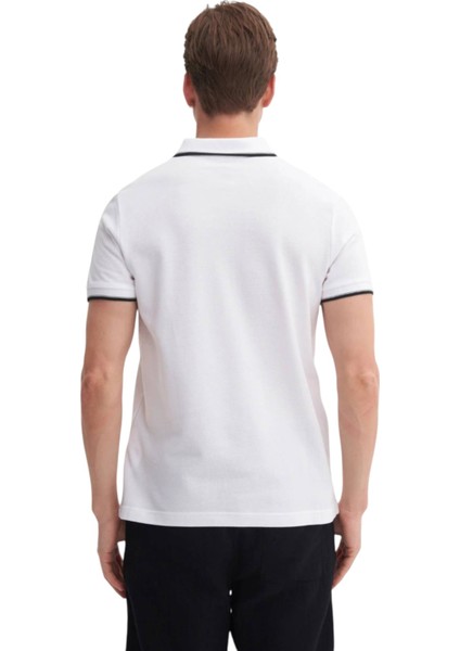 Erkek Polo Yaka Slim Fit Pike Düz Pamuklu Tişört 4614 fırsatları