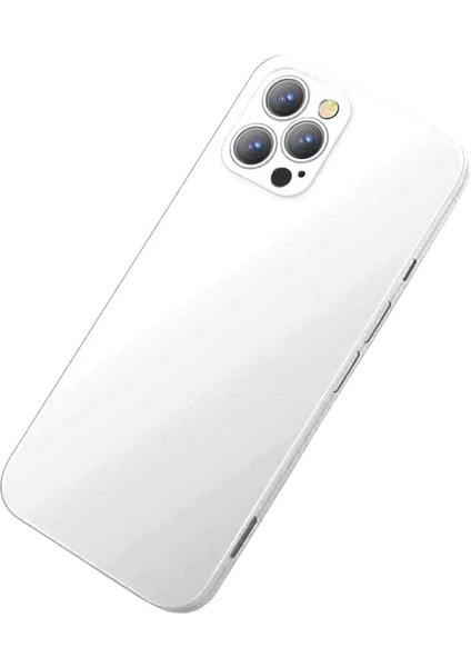 Apple iPhone 12 Pro Uyumlu 360 Derece Tam Kaplayan Cam Kapak Kılıf