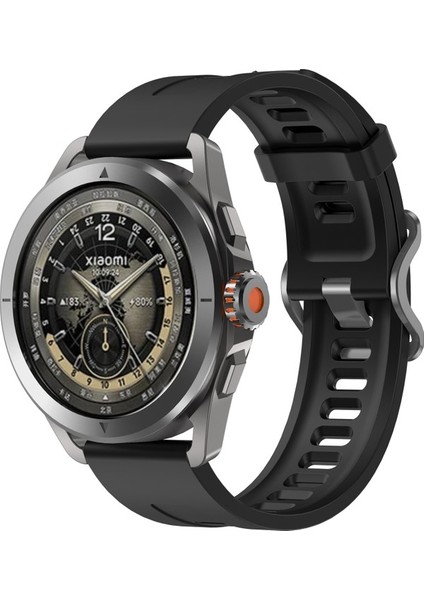 Xiaomi Watch S4 Için Spor Oluk Tarzı Silikon Kayış (Yurt Dışından)