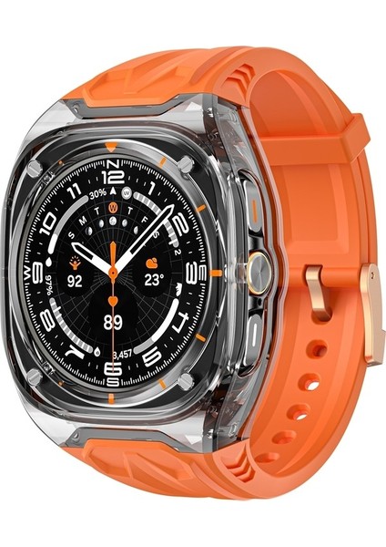 Samsung Galaxy Watch Ultra 47MM Pc Hibrit Tpu Kılıf Askısı (Yurt Dışından)