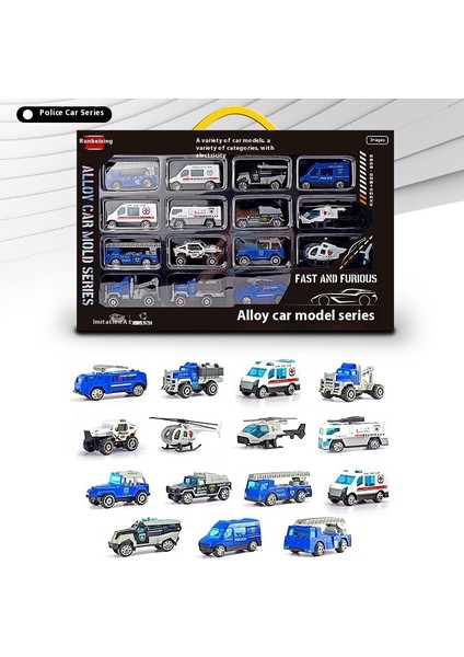 Simülasyon Alaşımlı Araba Model Seti Oyuncakları (Yurt Dışından)