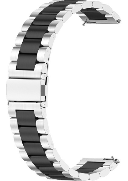 Huawei Gt 3 Pro 46MM Kırmızı Için Metal Ste Saat Bandı (Yurt Dışından)