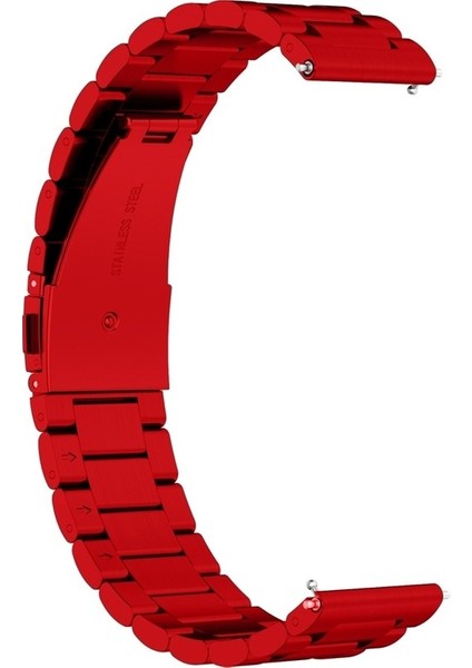 Huawei Gt 3 Pro 46MM Kırmızı Için Metal Ste Saat Bandı (Yurt Dışından) fırsatları