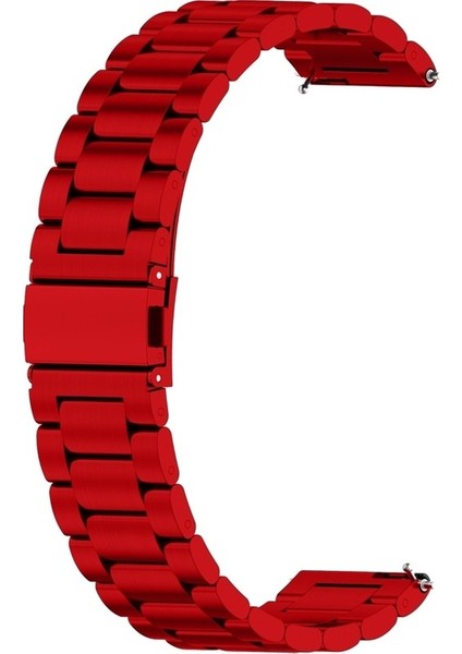 Huawei Gt 3 Pro 46MM Kırmızı Için Metal Ste Saat Bandı (Yurt Dışından) indirimleri