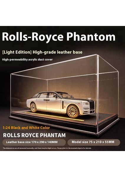 Rolls Royce Alaşımlı Simülasyon Araba Modeli Süs Eşyaları Oyuncak Koleksiyon (Yurt Dışından)