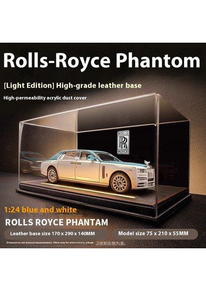 Rolls Royce Alaşımlı Simülasyon Araba Modeli Süs Eşyaları Oyuncak Koleksiyon (Yurt Dışından)