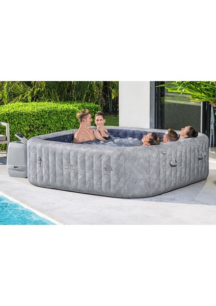 Lay-Z-Spa® 6001Q San Francisco Smart Hydrojet Pro™ Enerji Tasarruflu Şişme Spa Havuzu, Mobil Uygulama Kontrollü, 5-7 Kişilik fiyatları